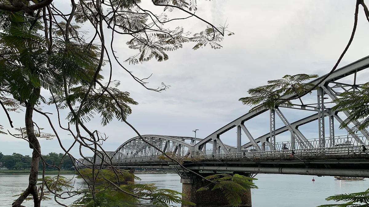 Trường Tiền Bridge in Vietnam