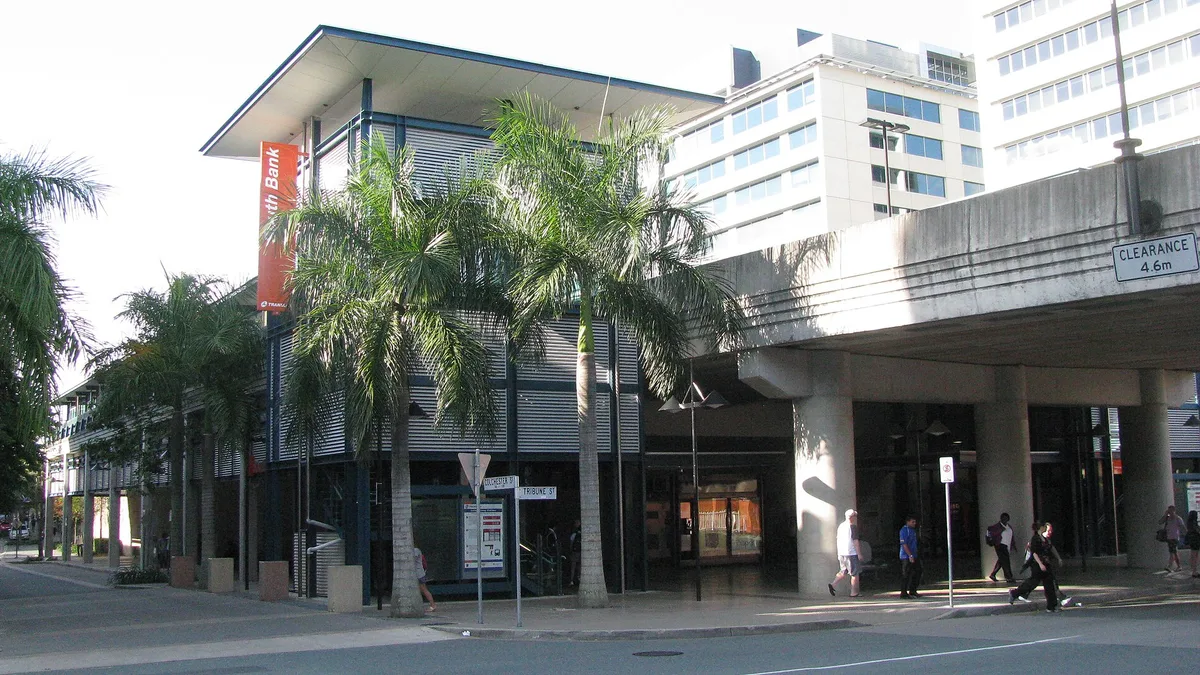 South Bank Busway Station in Australia