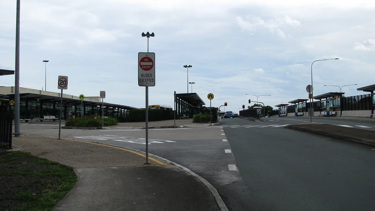 Garden City Bus Station in Australia