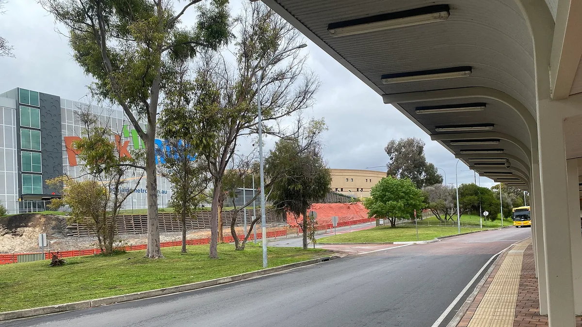 Tea Tree Plaza Interchange in Australia