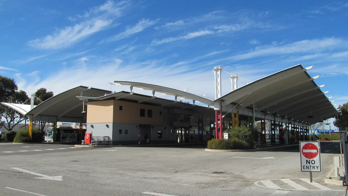 Morley Bus Station in Australia