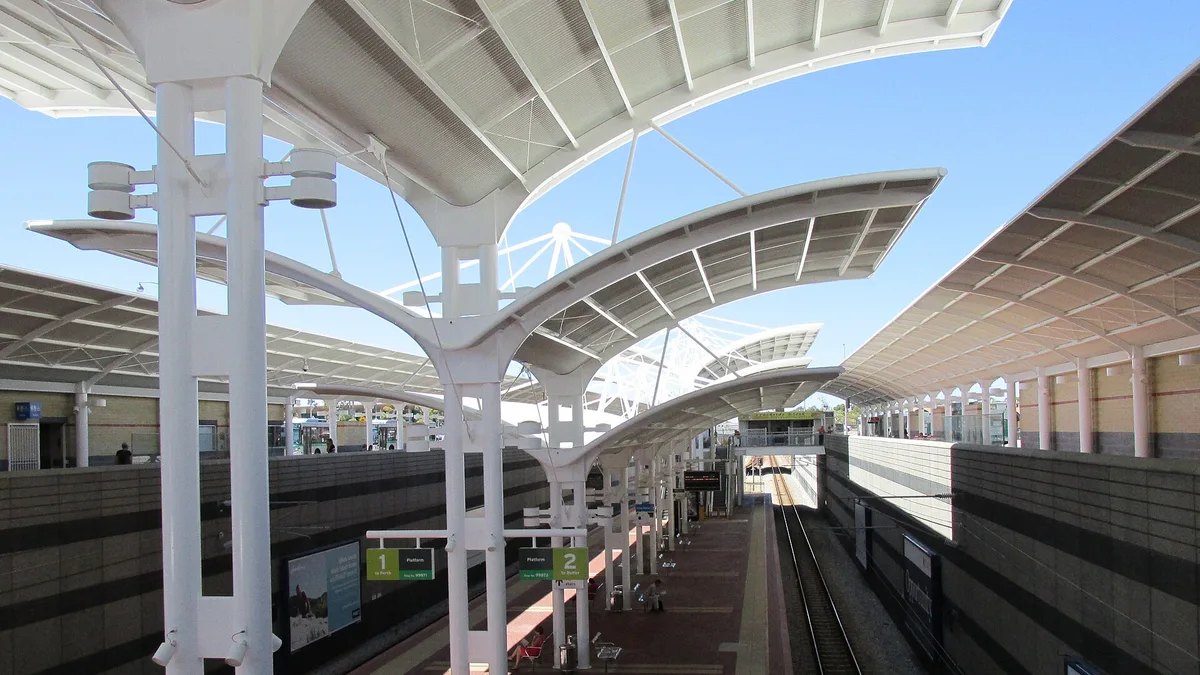 Joondalup Bus Station in Australia