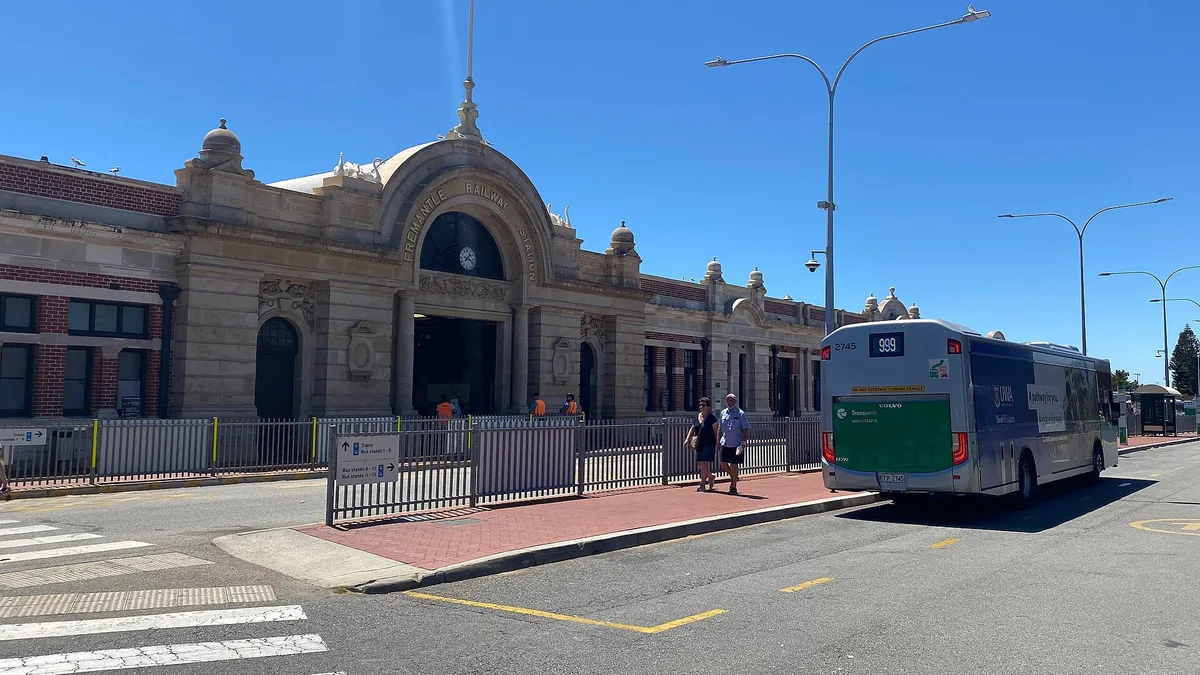 Fremantle Bus Station in Australia