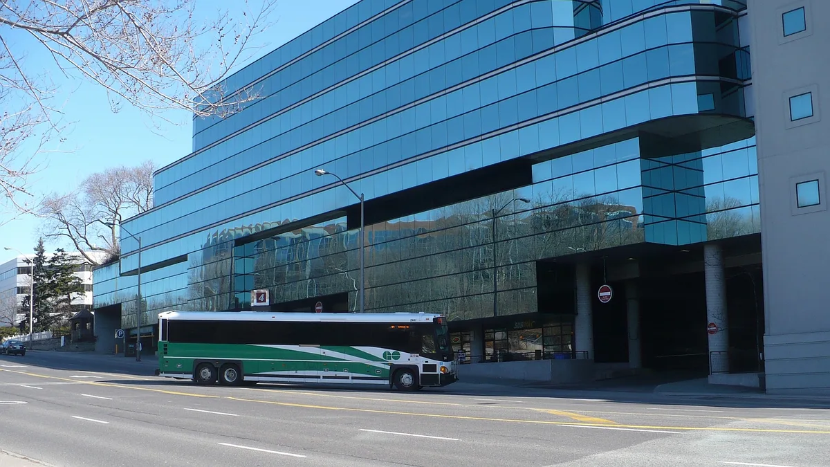 York Mills Bus Terminal in Canada