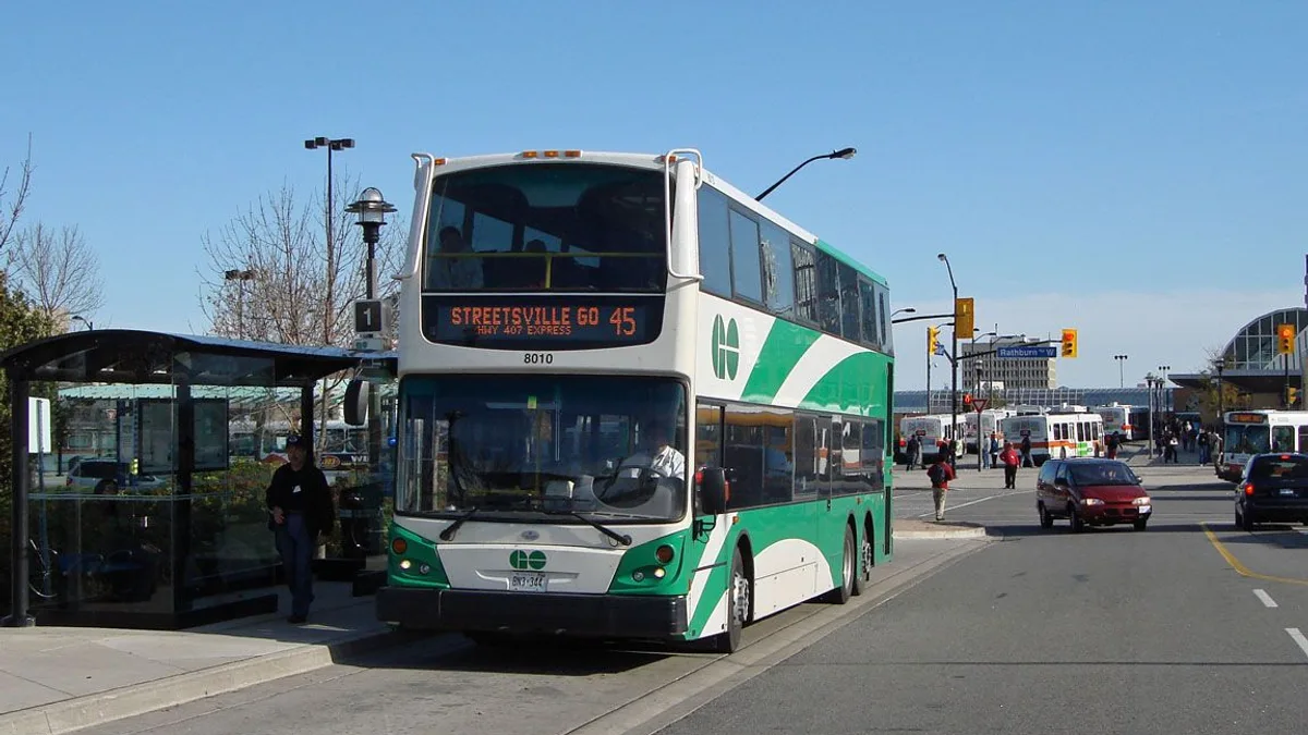 Square One Bus Terminal in Canada