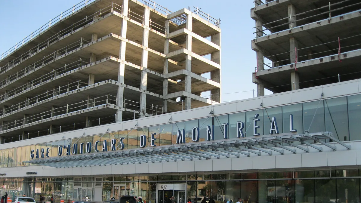 Gare d'autocars de Montréal in Canada