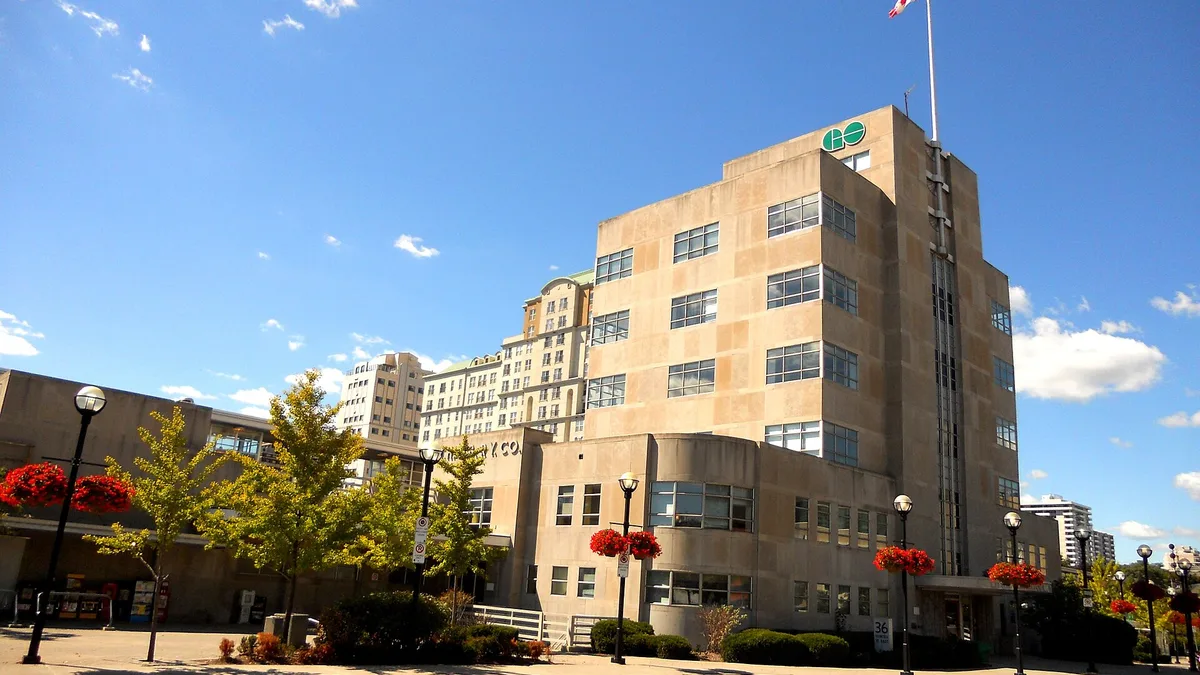 Hamilton GO Centre in Canada