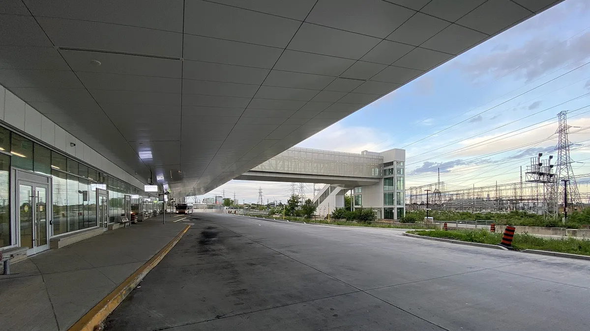 Kipling Bus Terminal in Canada