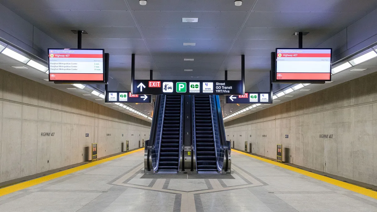 Highway 407 Terminal in Canada