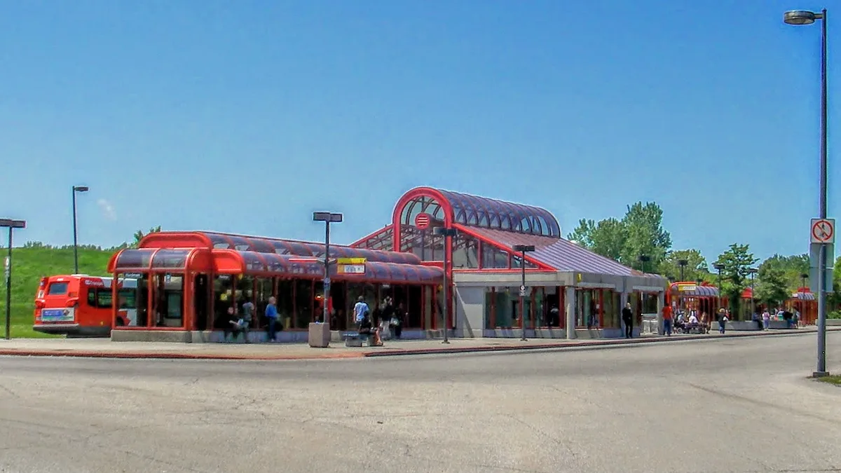 Hurdman Station in Canada