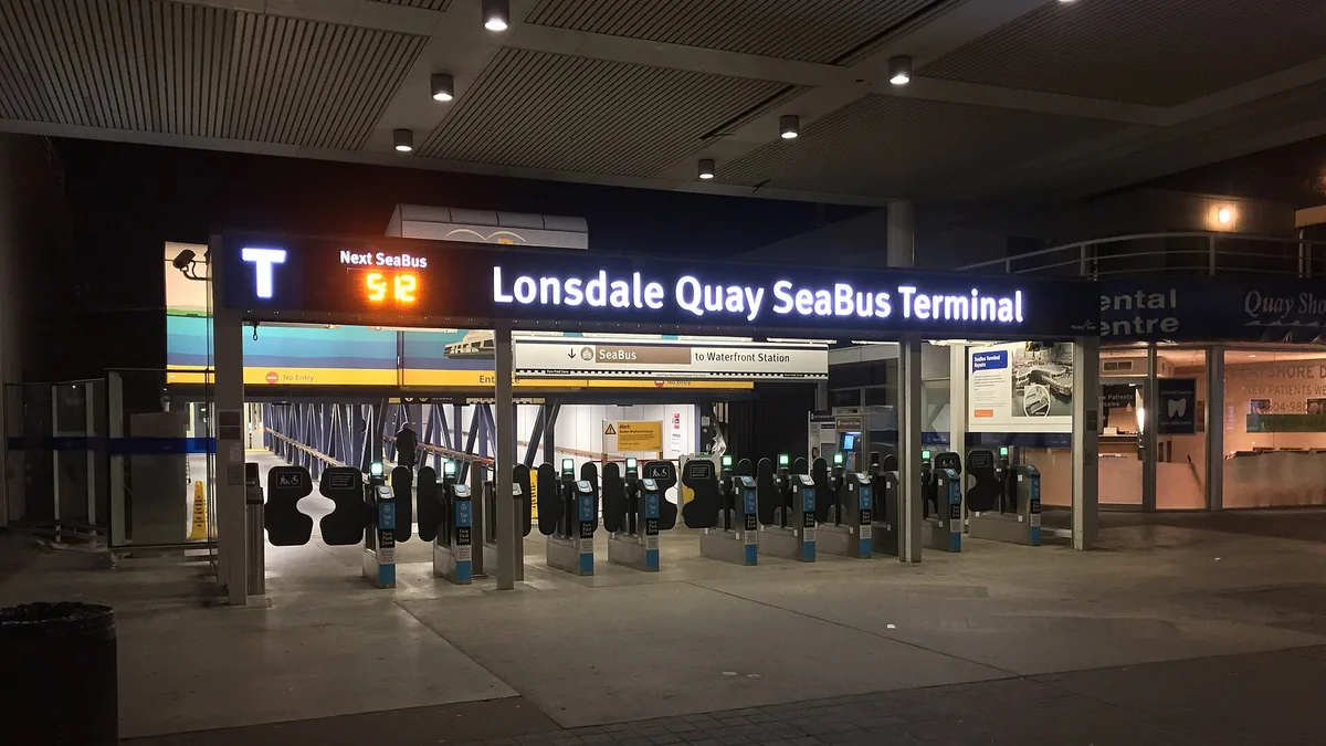 Lonsdale Quay Exchange in Canada