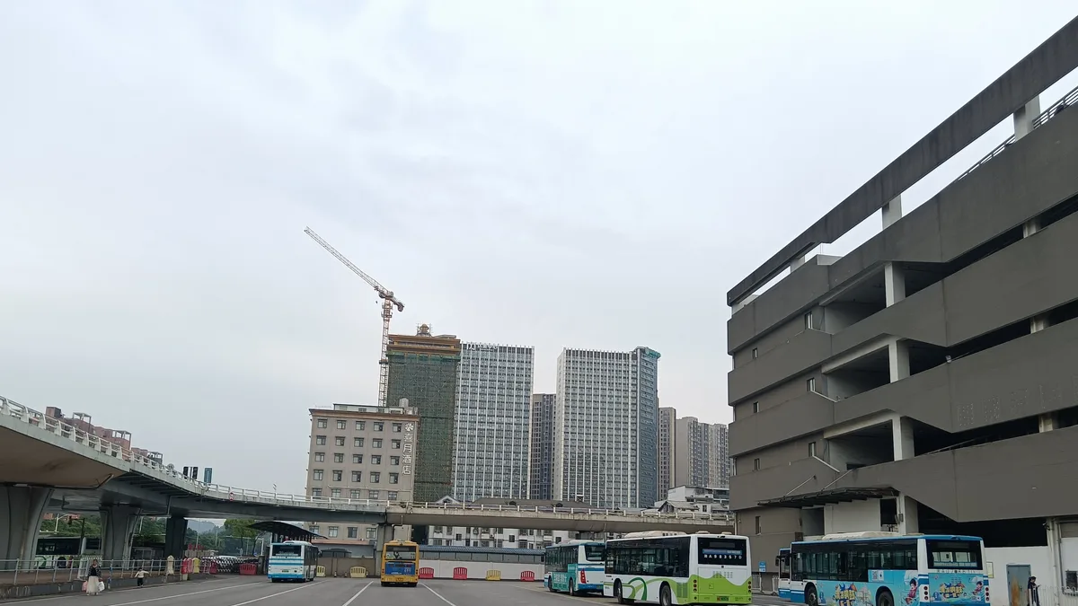 Changsha West Bus Station in China