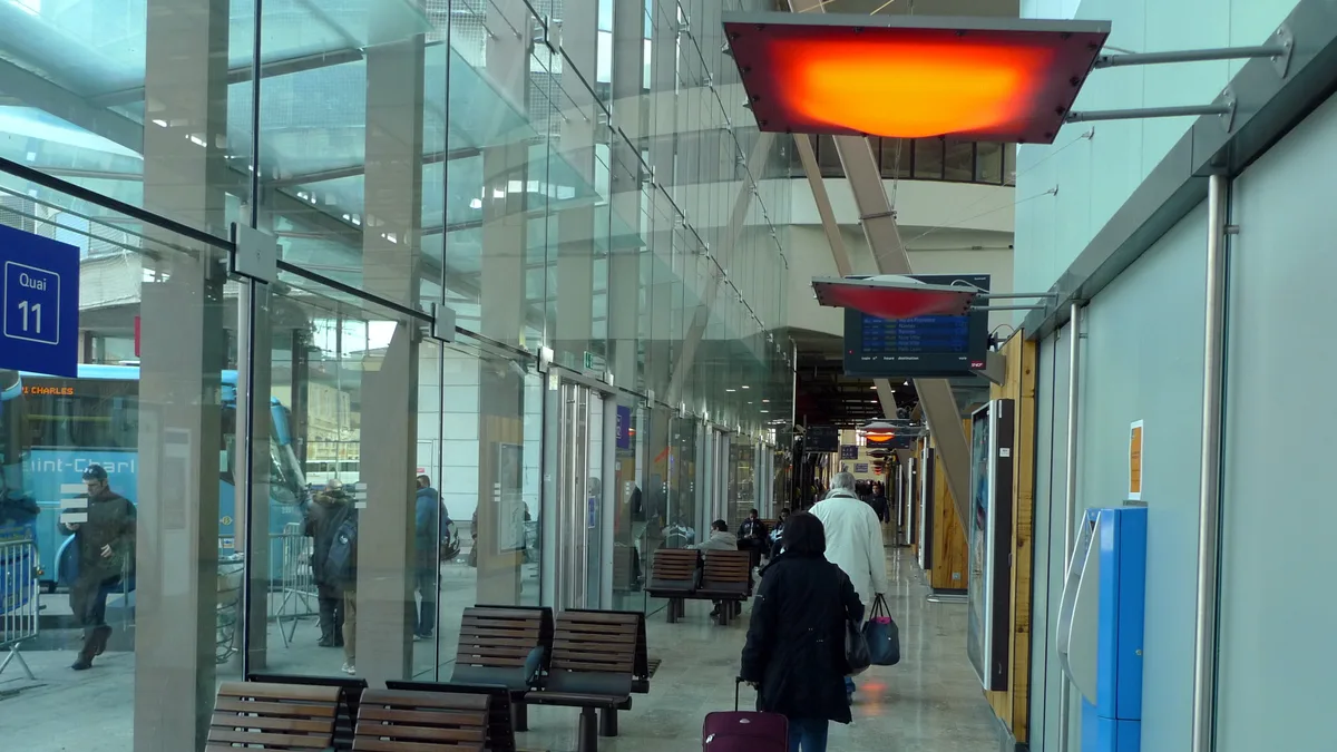 Gare Routière de Marseille Saint-Charles in France