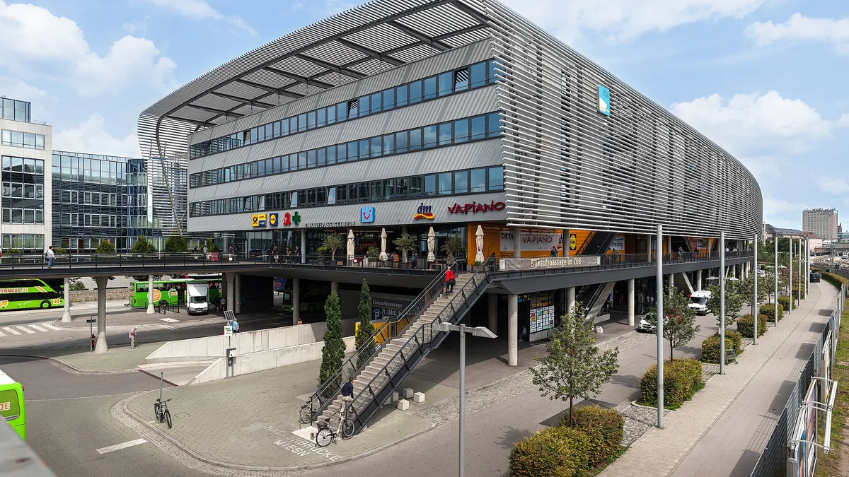 Zentraler Omnibusbahnhof München in Germany
