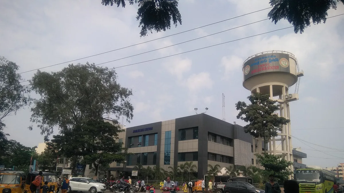 Jubilee Bus Station in India