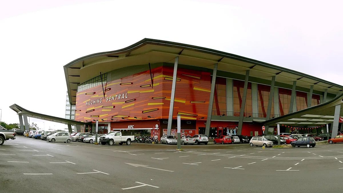 Kuching Sentral in Malaysia