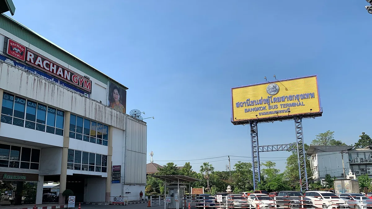 Southern Bus Terminal Bangkok in Thailand