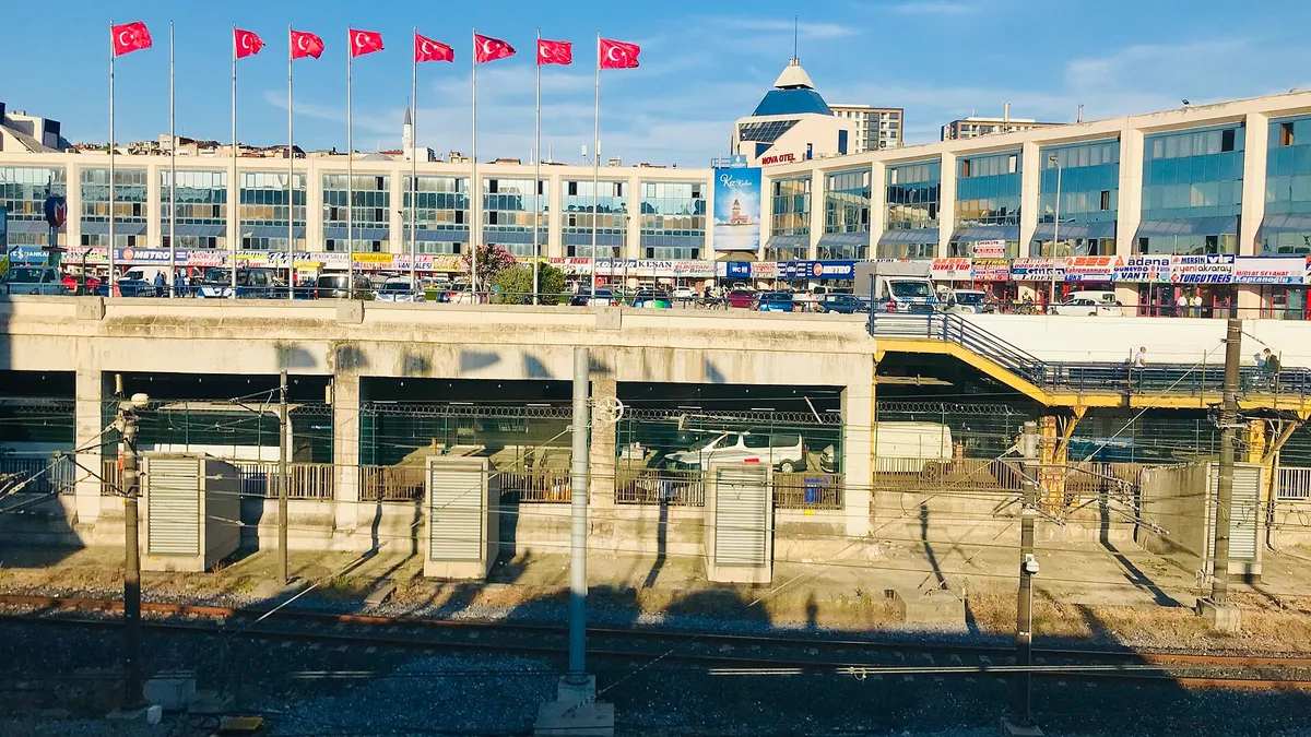 Esenler Coach Terminal in Turkey