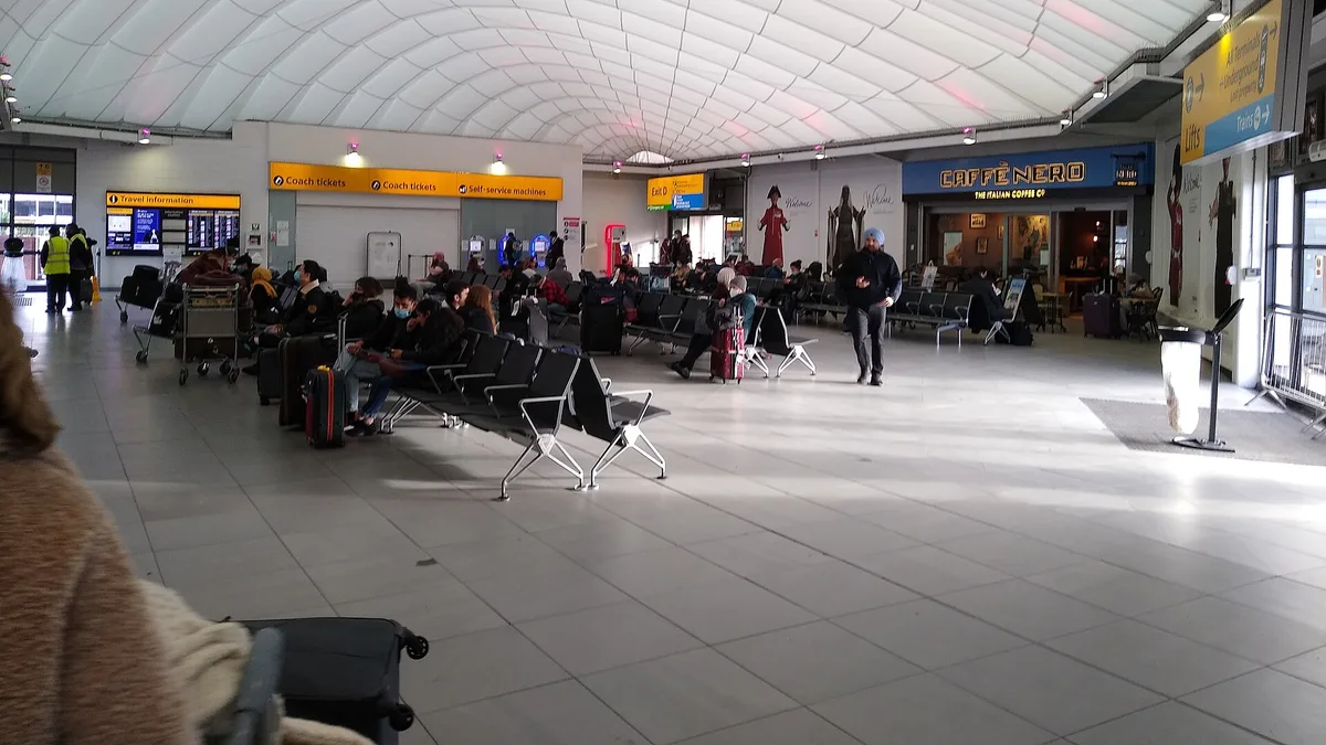 Heathrow Central Bus Station in United Kingdom