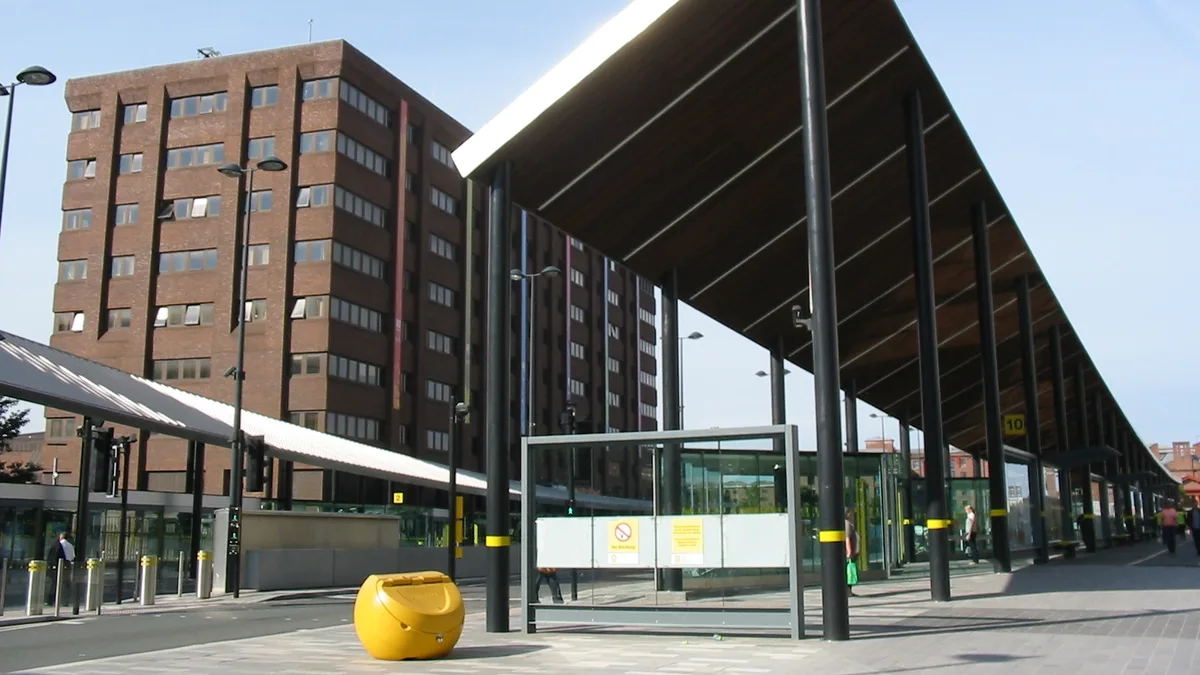 Liverpool One Bus Station in United Kingdom