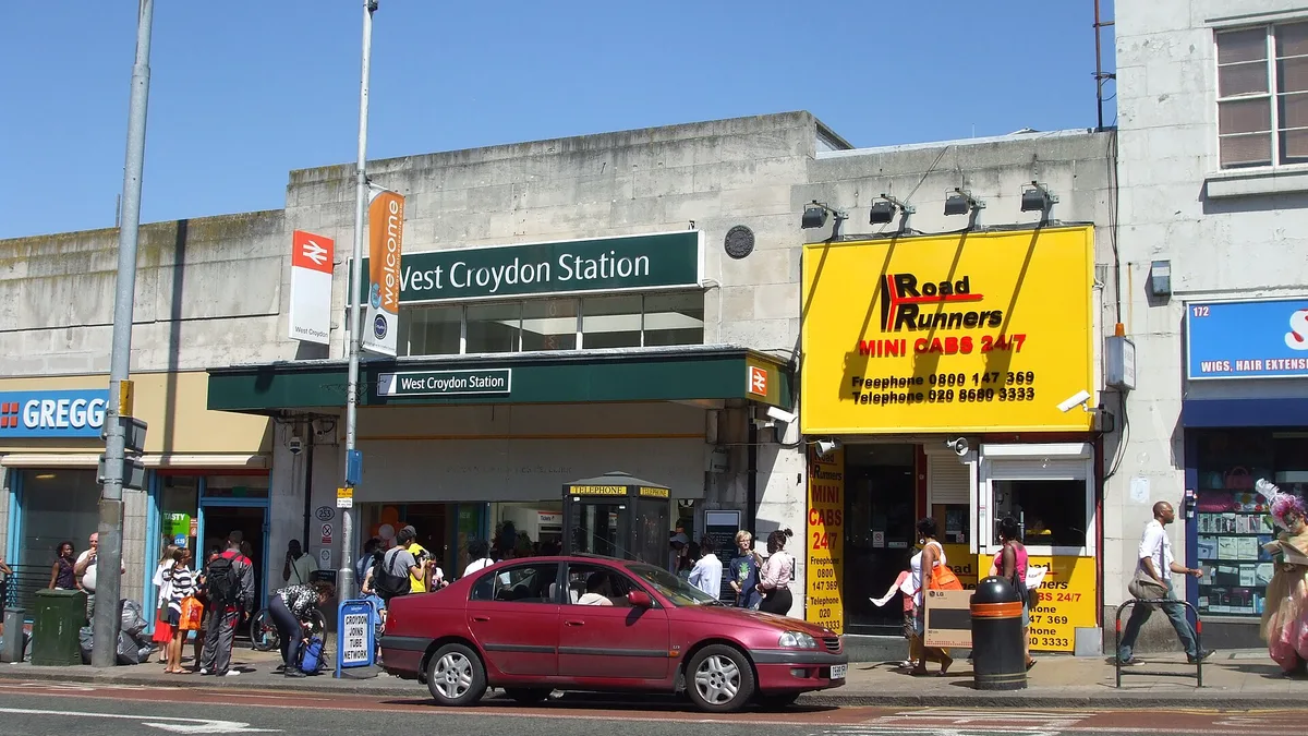 West Croydon Bus Station in United Kingdom