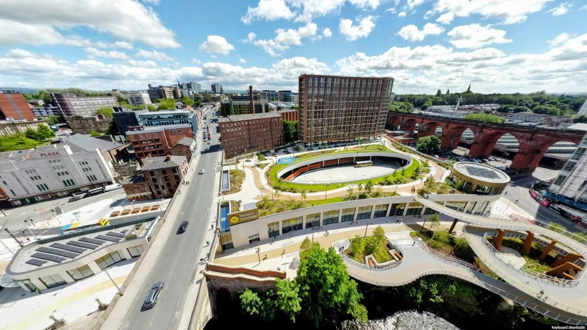 Stockport Interchange in United Kingdom