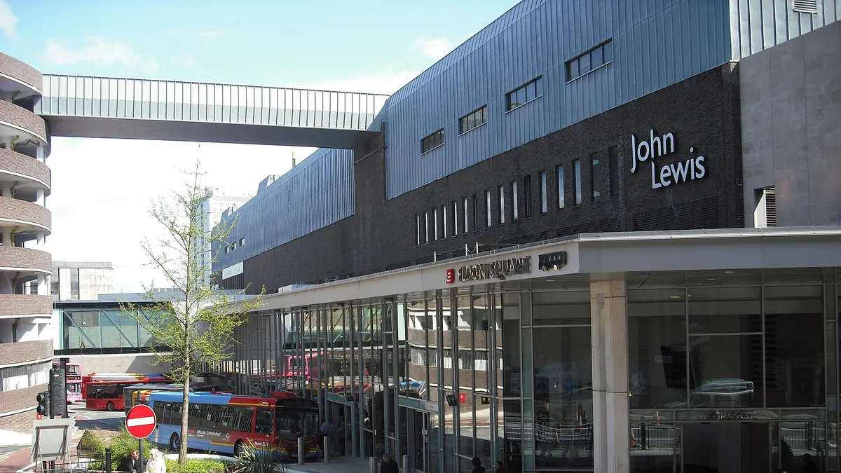 Eldon Square Bus Station in United Kingdom