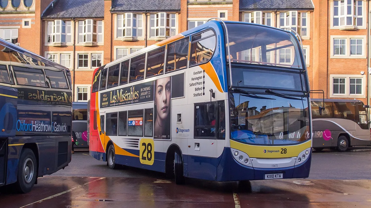 Gloucester Green Bus Station in United Kingdom