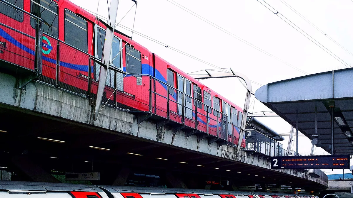 Canning Town Bus Station in United Kingdom