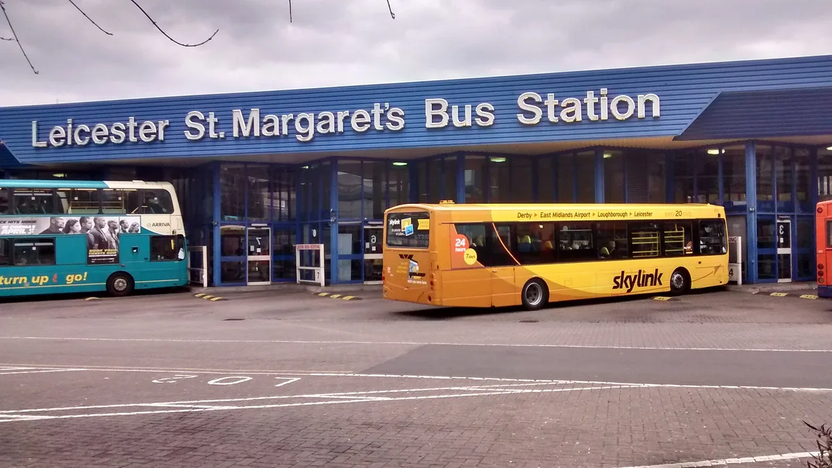 St Margaret's Bus Station in United Kingdom
