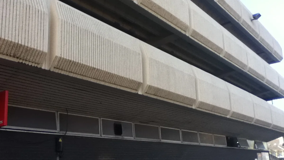 Huddersfield Bus Station in United Kingdom