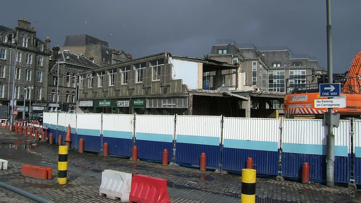 Aberdeen Bus Station in United Kingdom