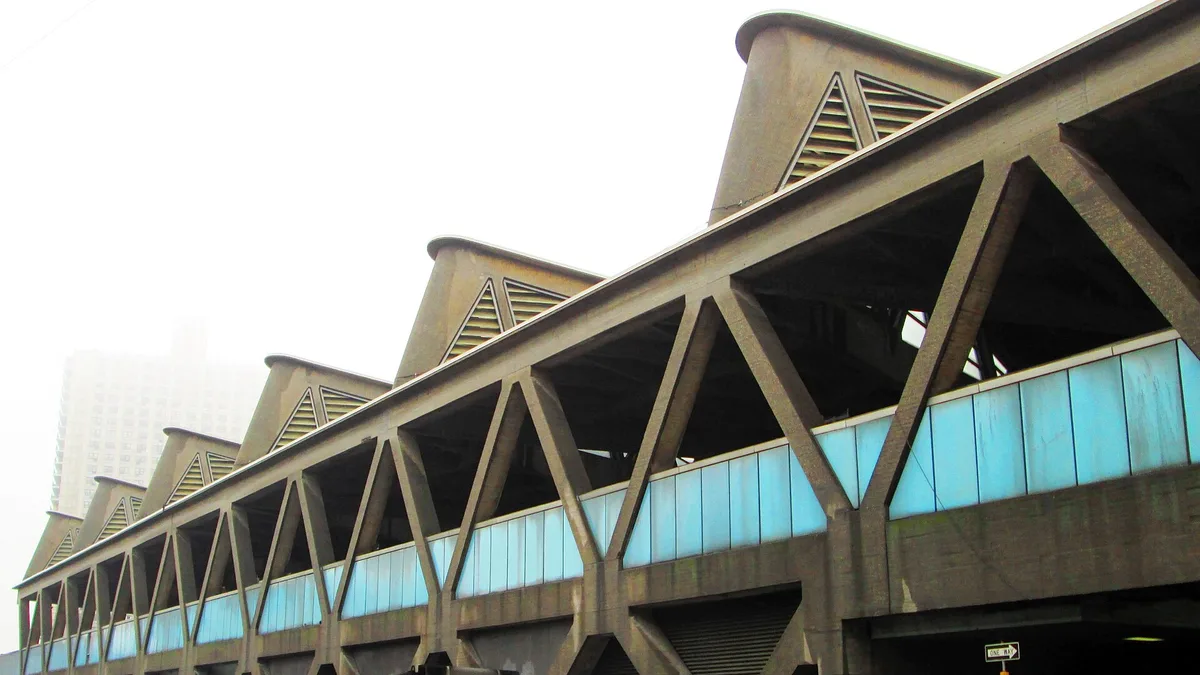 George Washington Bridge Bus Station in United States