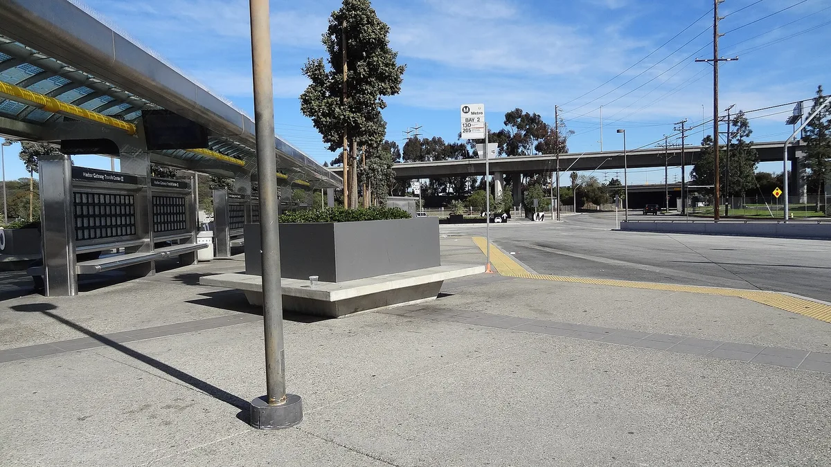 Harbor Gateway Transit Center in United States