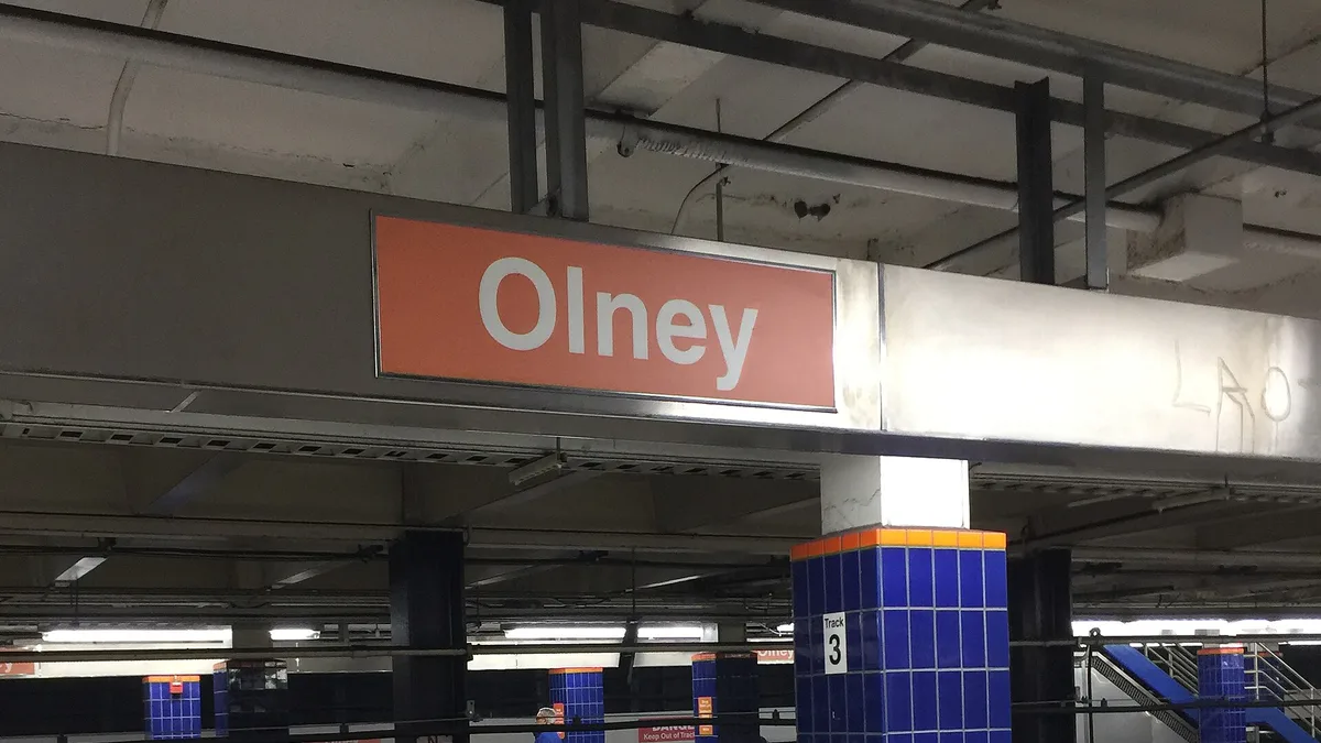 Olney Transportation Center in United States
