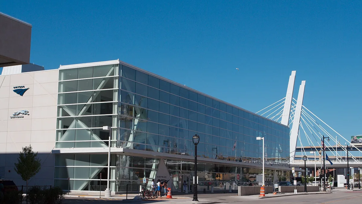 Milwaukee Intermodal Station in United States