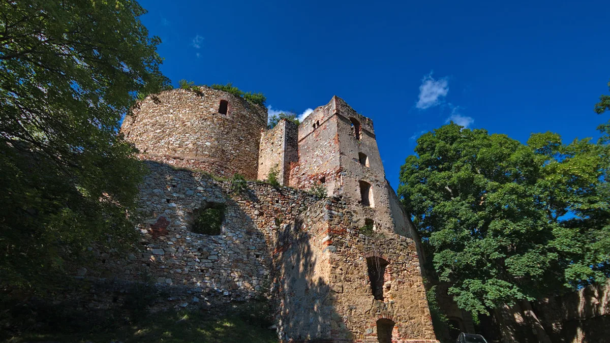 Landsee Castle Ruins in Austria
