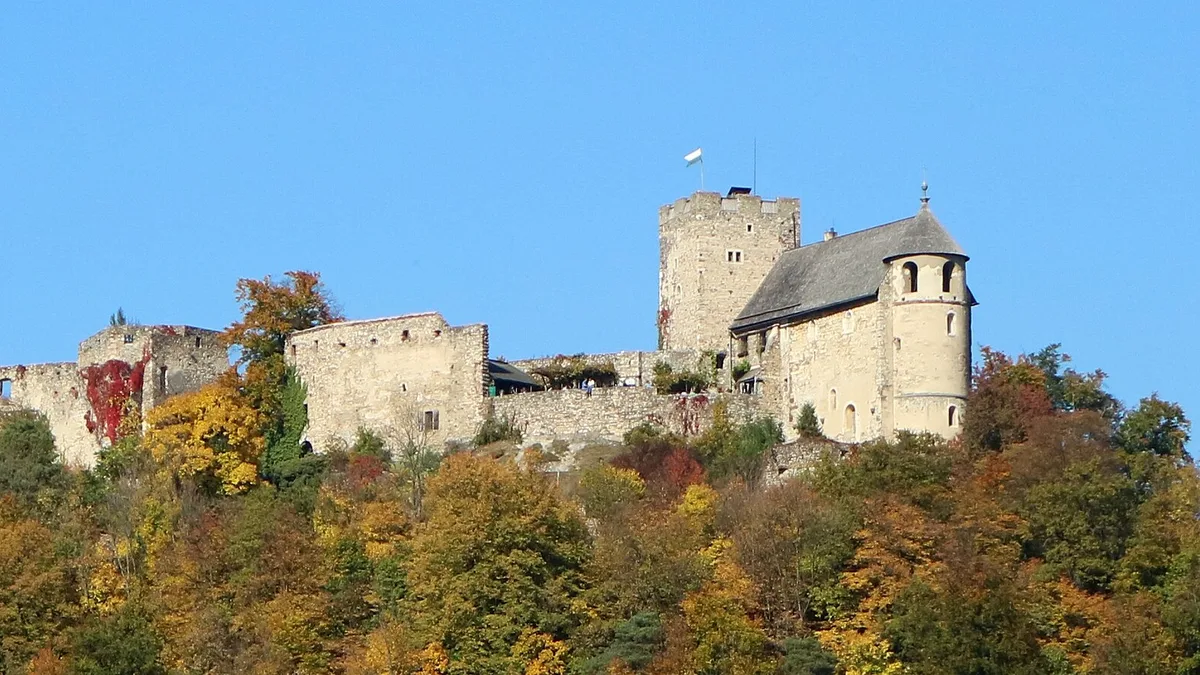 Gösting Castle Ruins in Austria