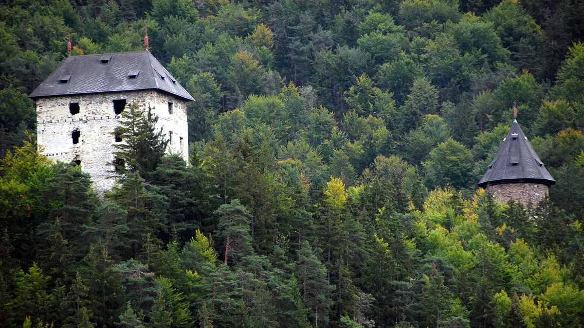 Falkenstein Castle Ruins in Austria