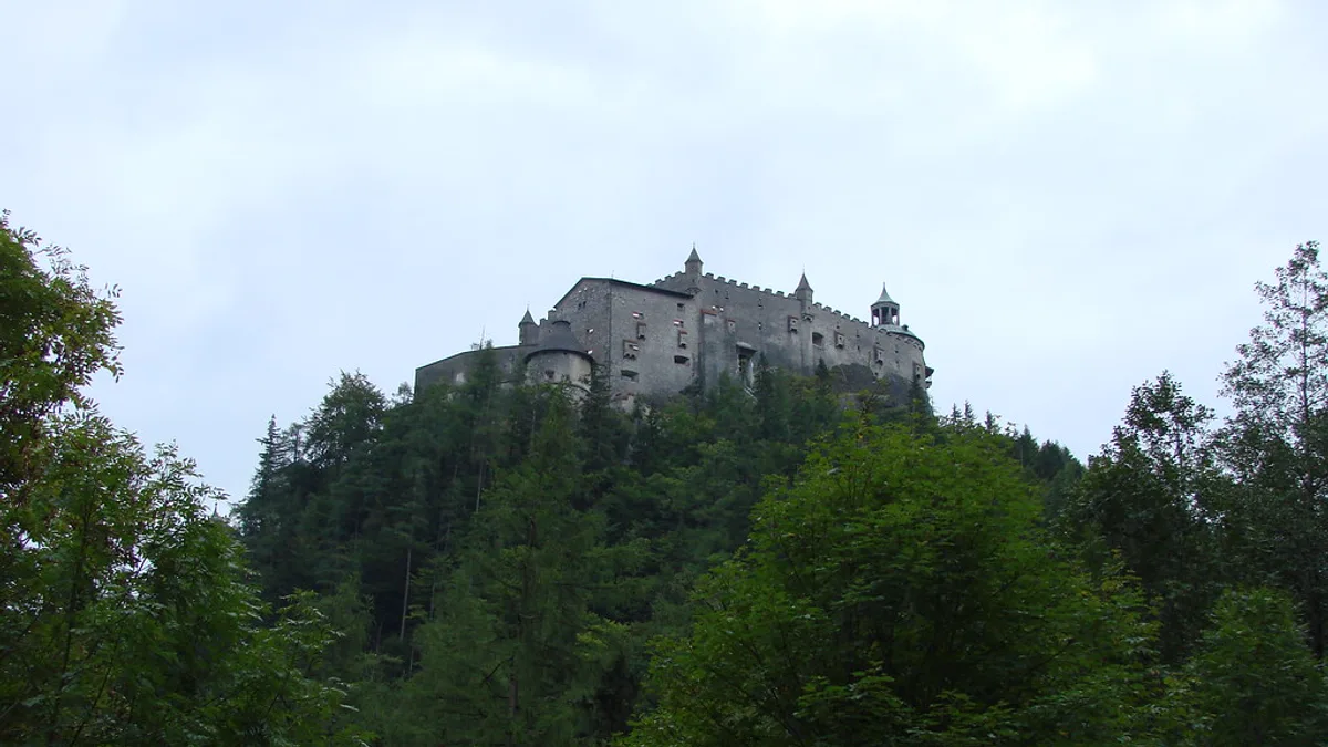 Fortress Hohenwerfen in Austria