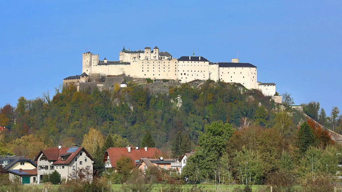Hohensalzburg Fortress in Austria