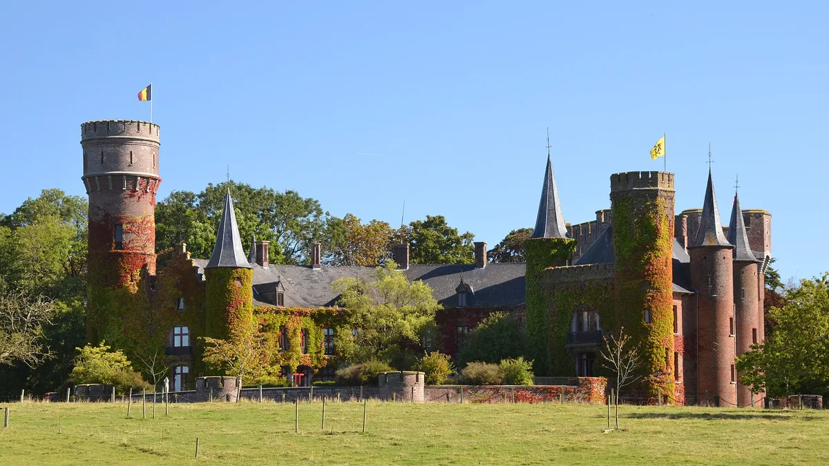 Wijnendale Castle in Belgium