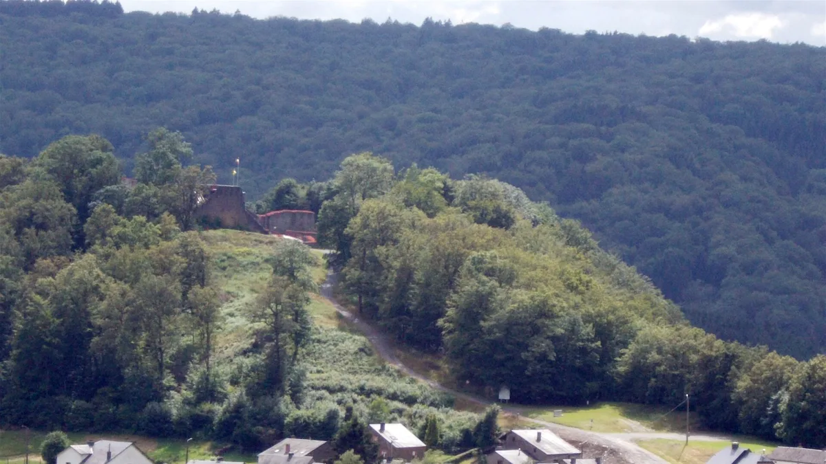 Herbeumont Castle in Belgium