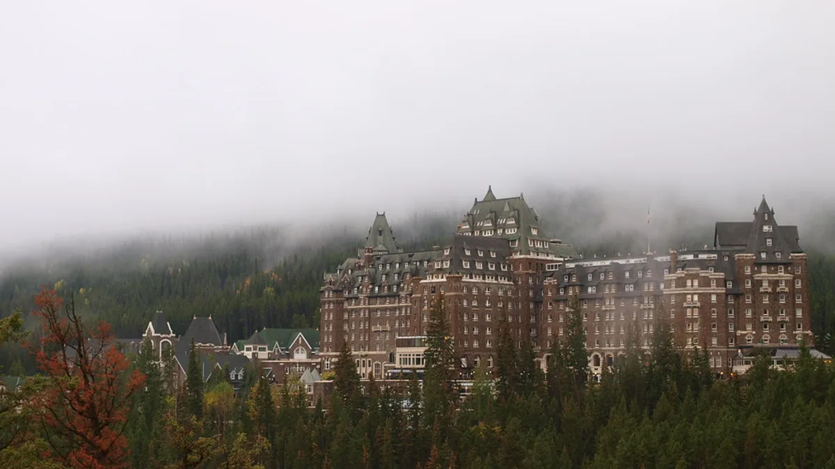 Fairmont Banff Springs in Canada
