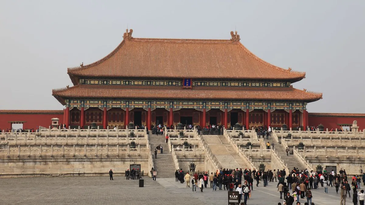 Forbidden City in China