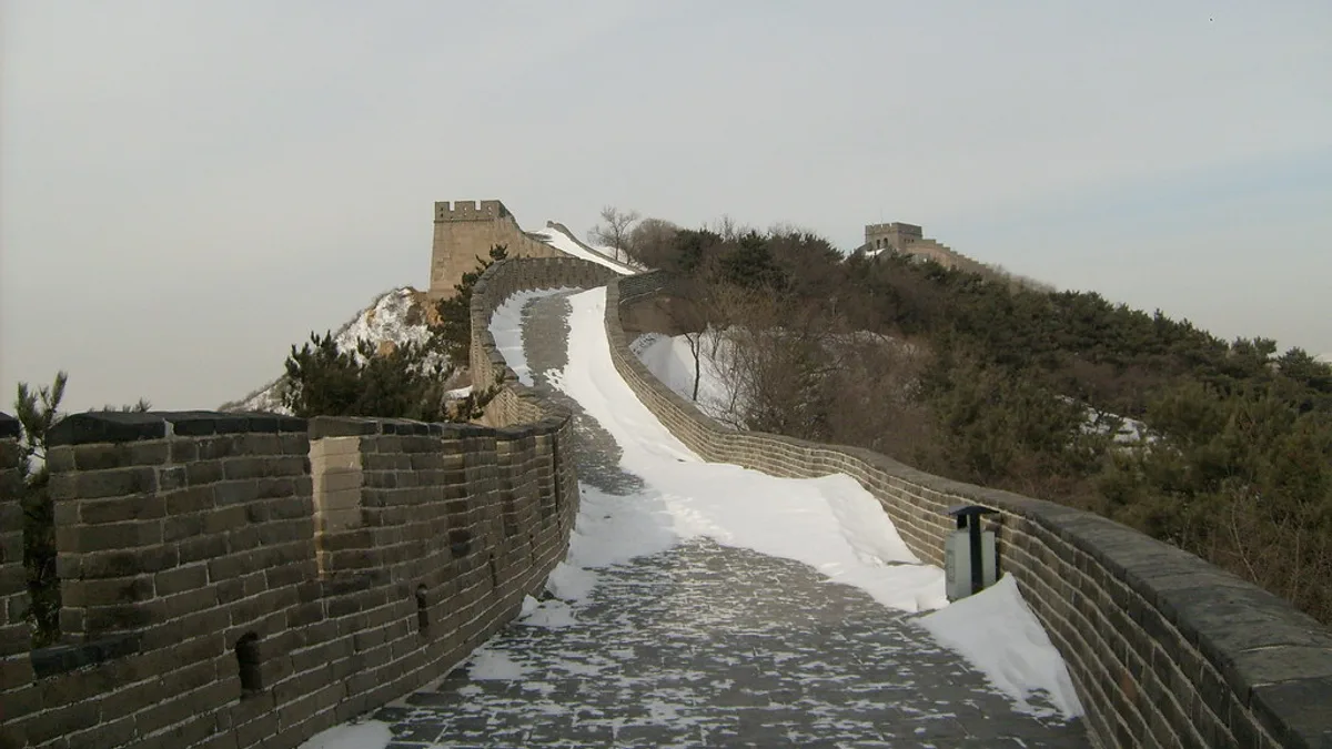 Badaling Great Wall in China
