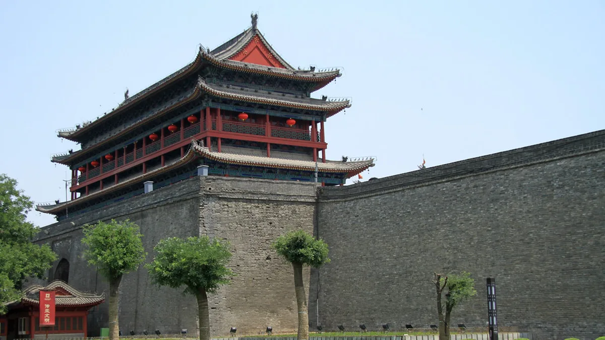 Xi'an City Wall in China