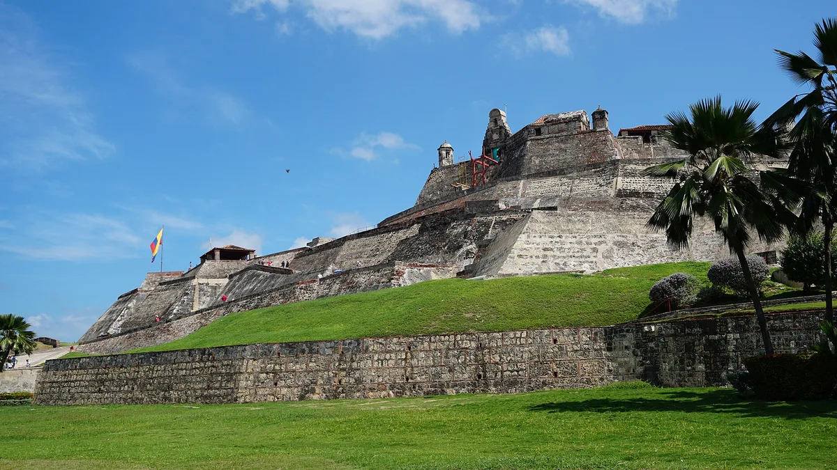 Castillo de San Felipe de Barajas in Colombia