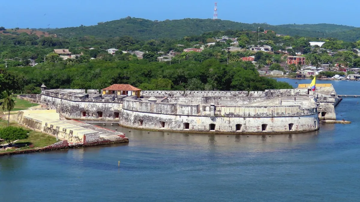Fuerte de San Fernando de Bocachica in Colombia