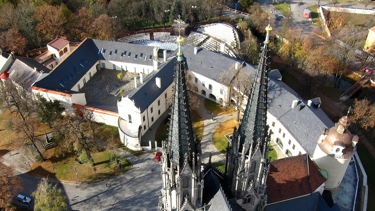 Olomouc Castle in Czech Republic